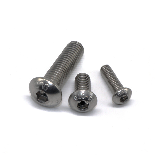 Countersunk vs Pan Head vs Button Head Screws: How to Choose Button head socket screw stainless steel
