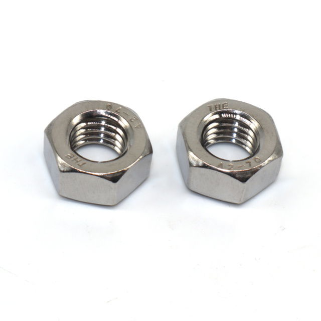 Complete Guide to Nut Types: Hex, Lock, Flange, Wing and More Hex nut stainless steel