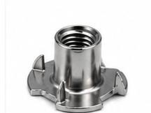 Jaw Nut (4-Prong T-Nut) Stainless steel four-prong jaw T-nut product photo